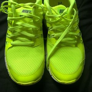 Women’s used Nike Force running shoes.